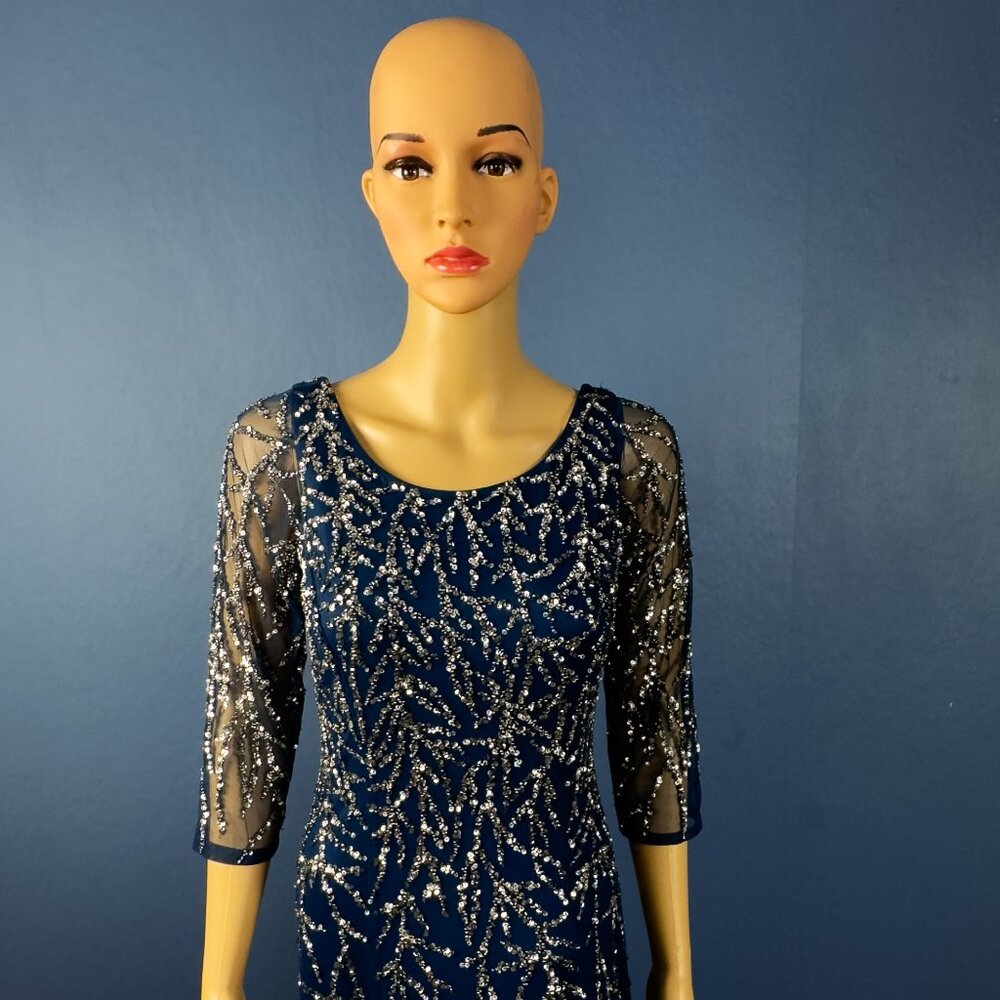 Aidan Mattox Formal Sequened Gown Size 0